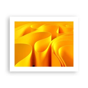 Affisch - Som solens vågor - 50x40 cm