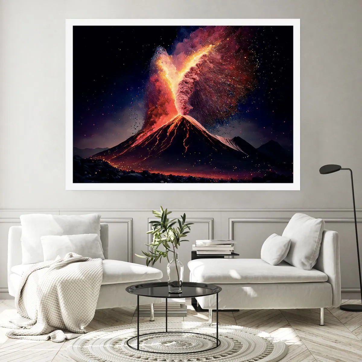 Affisch - Skönhet och skräck - 40x30 cm