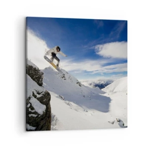 Canvastavla - Bild på duk - Frihet utan gränserna - 50x50 cm