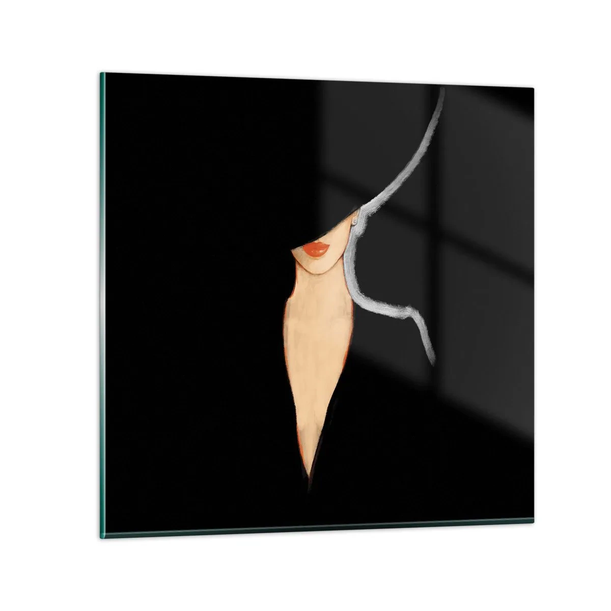 Glastavla - Bild på glas - Elegans och stil - 70x70 cm