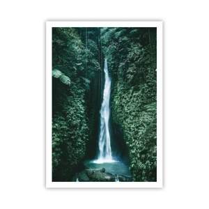 Affisch - Tropisk spa - 70x100 cm