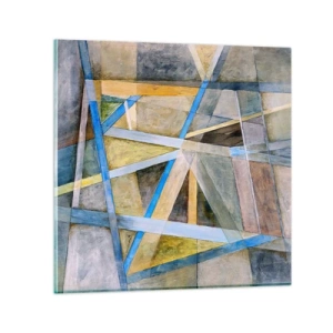 Glastavla - Bild på glas - Rakt fram eller diagonalt? - 70x70 cm