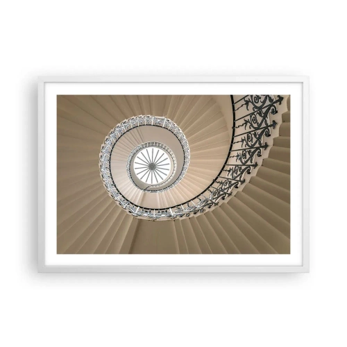 Affisch i vit ram - I musslans mitt - 70x50 cm