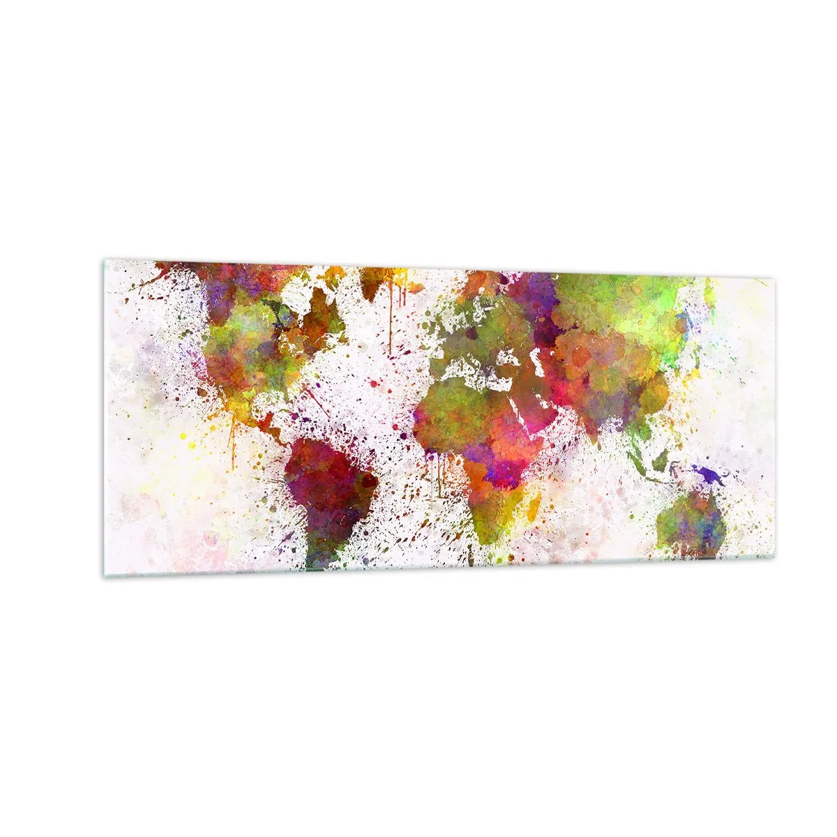 Glastavla - Bild på glas - Det blev bara så - 100x40 cm