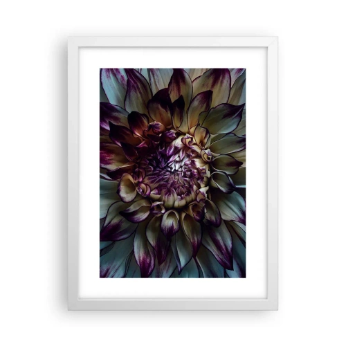 Affisch i vit ram - Blommande ungdom - 30x40 cm