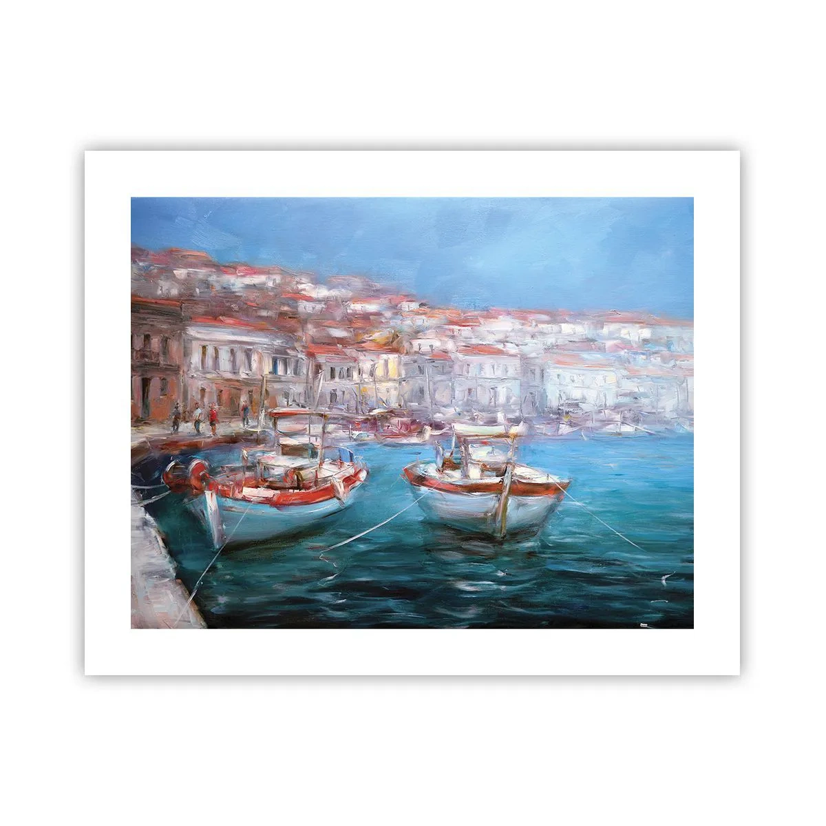 Affisch - Italiensk vik - 50x40 cm