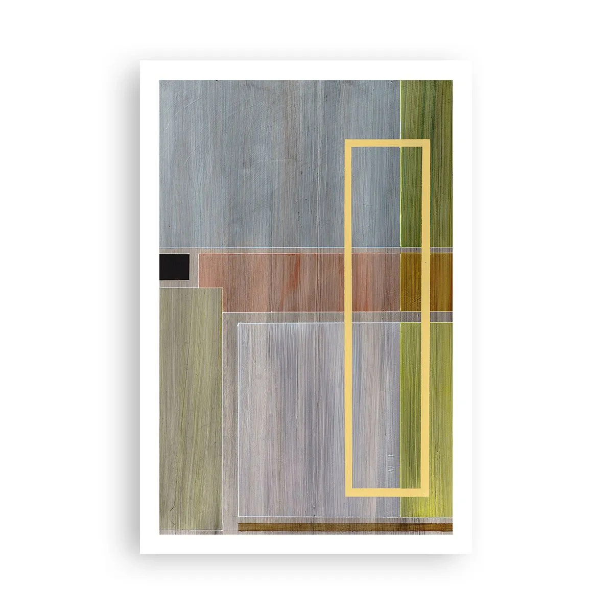 Affisch - Rakt och lugnt - 61x91 cm