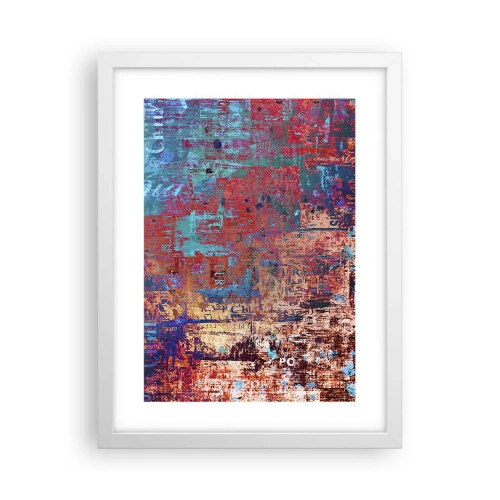 Affisch i vit ram - Minne och icke-minne - 30x40 cm