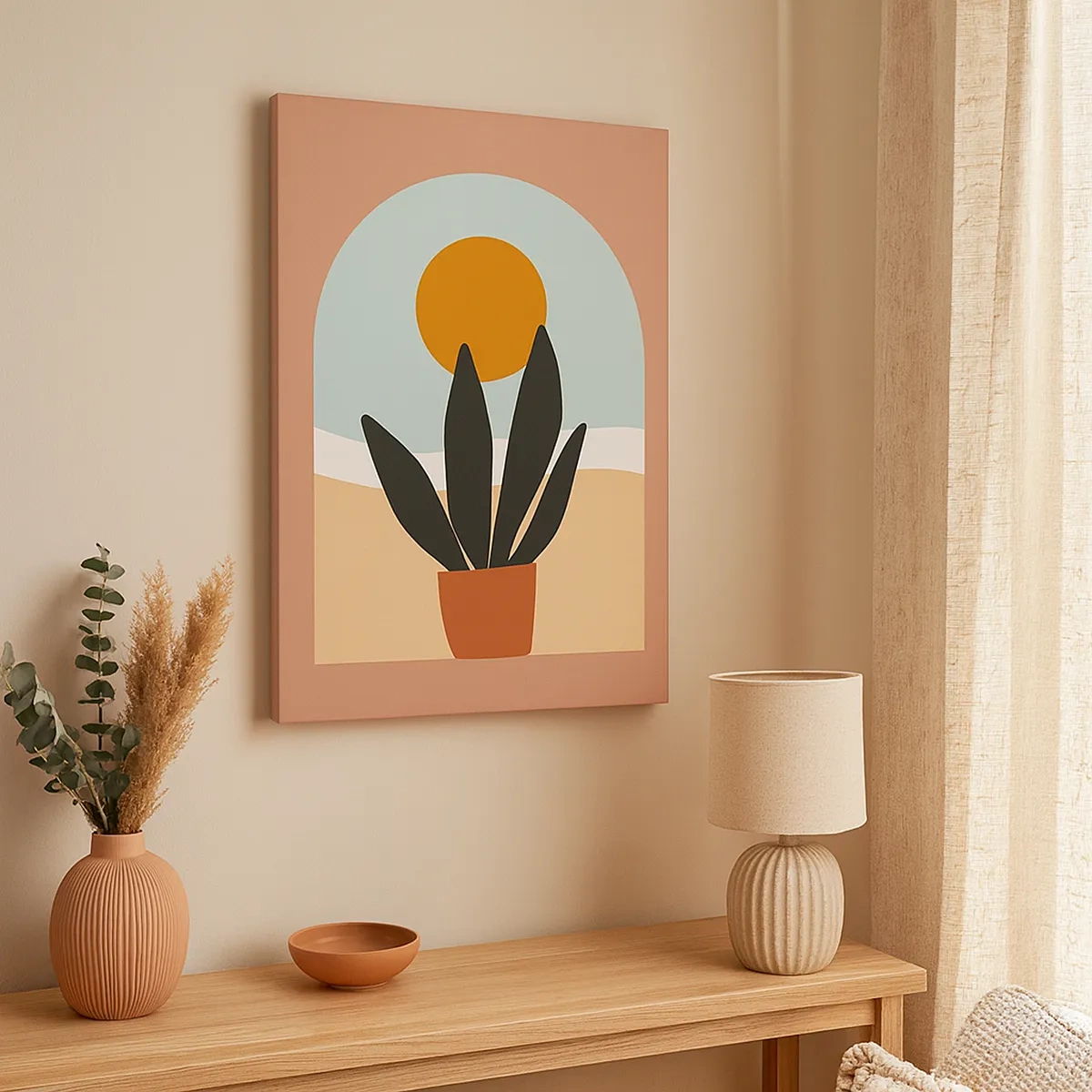 Canvastavla - Bild på duk - Små glädje - 50x70 cm