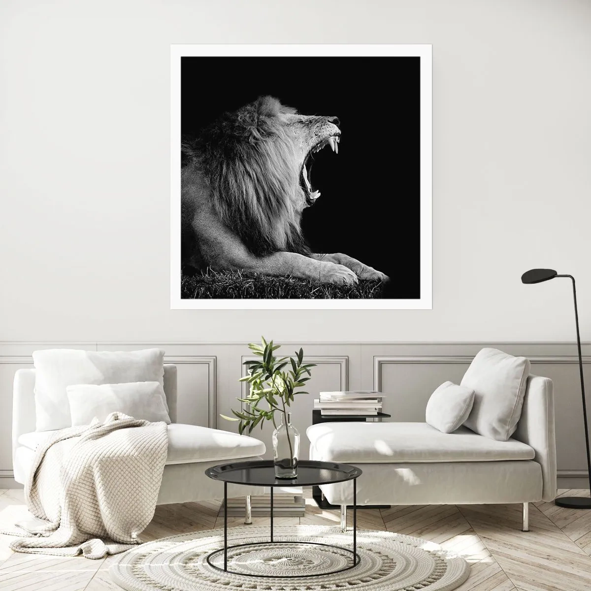 Affisch - Utan någon tvekan - 50x50 cm