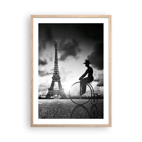 Affisch i ram av ljusek - Längtan efter Belle Epoque - 50x70 cm