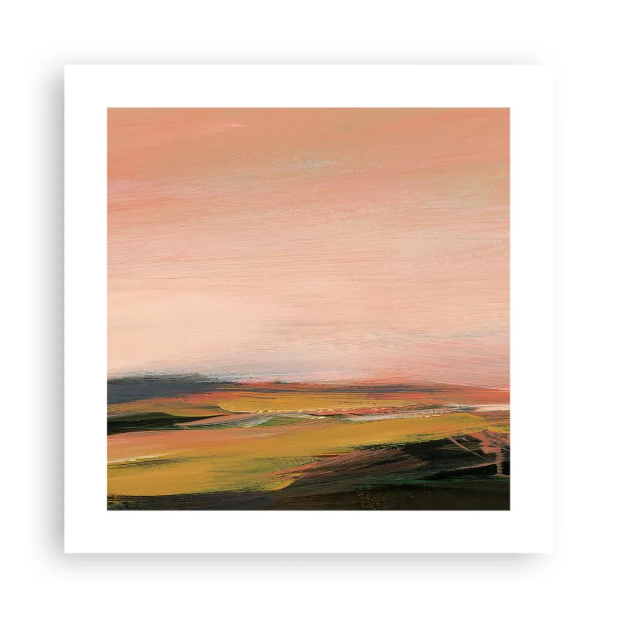 Affisch - I rosa - 40x40 cm