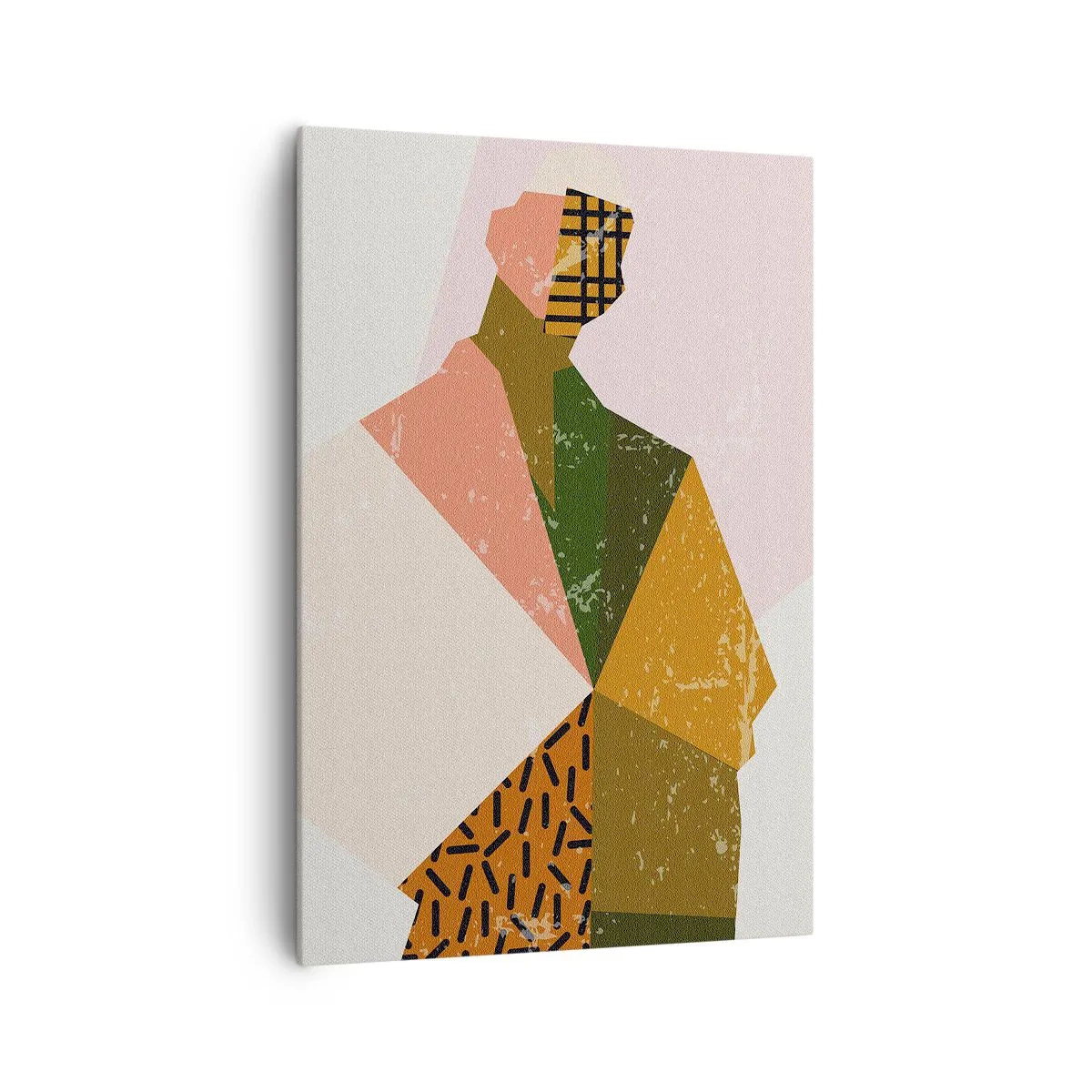 Canvastavla - Bild på duk - Människan - en komplex varelse - 70x100 cm
