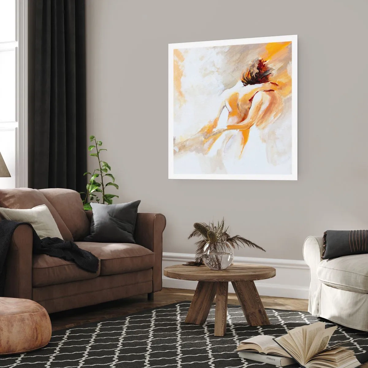 Affisch - I närhetens himmel - 40x40 cm