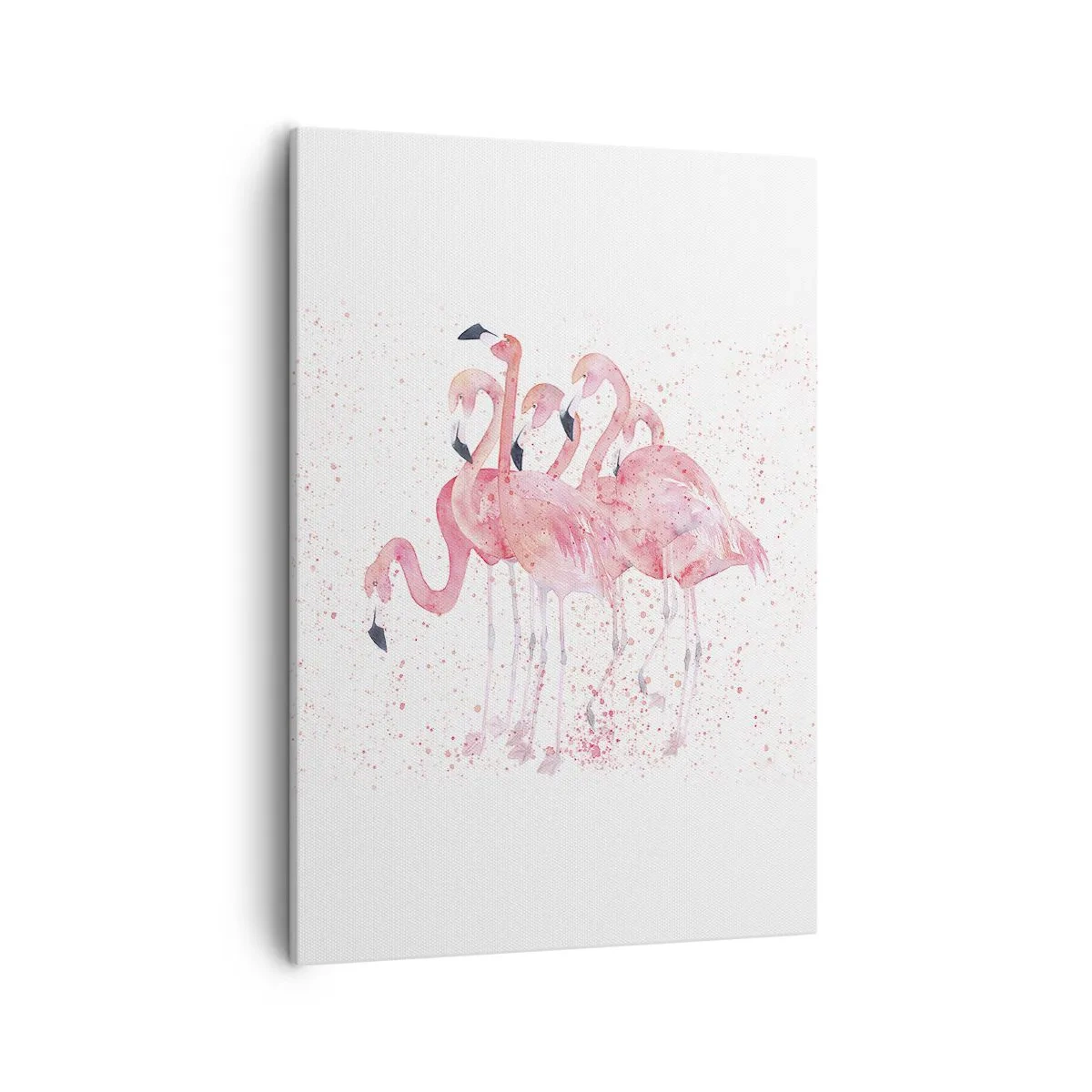 Canvastavla - Bild på duk - Rosa bandet - 50x70 cm