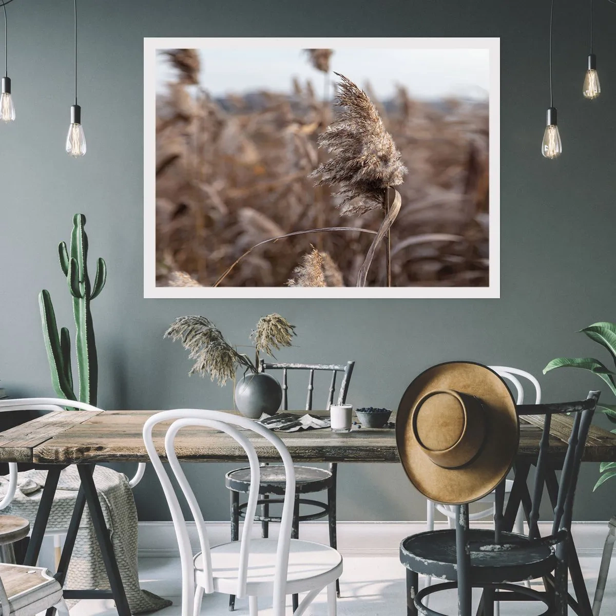 Affisch - Dags att flyga bort med vinden - 100x70 cm