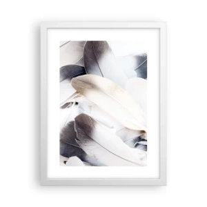 Affisch i vit ram - Nästan änglalik - 30x40 cm