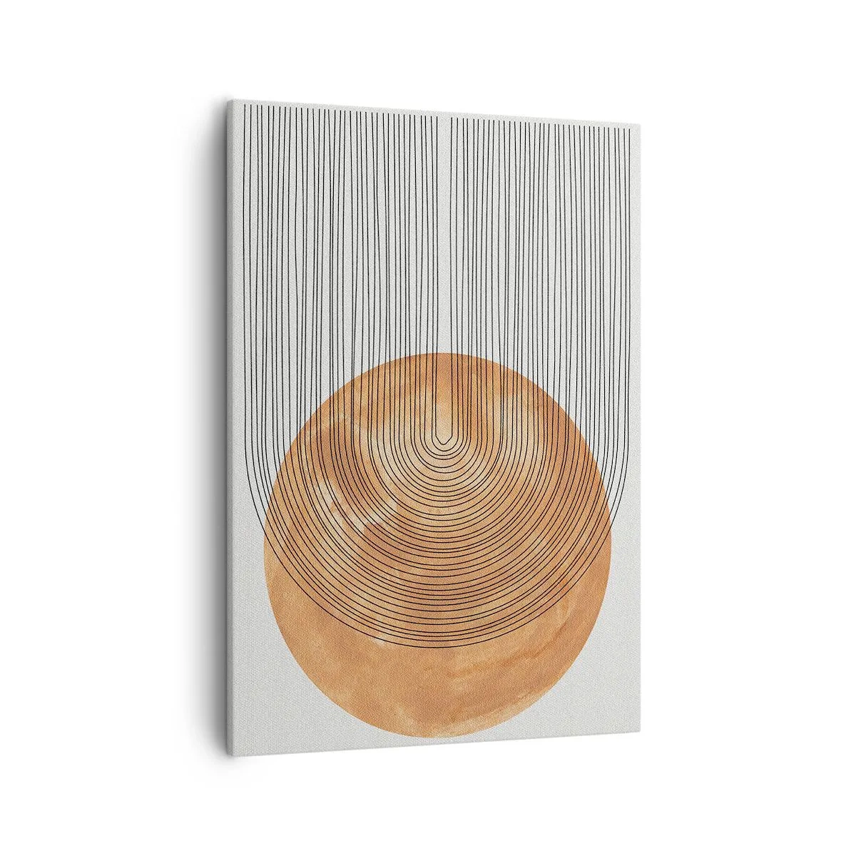 Canvastavla - Bild på duk - En solig komposition - 50x70 cm