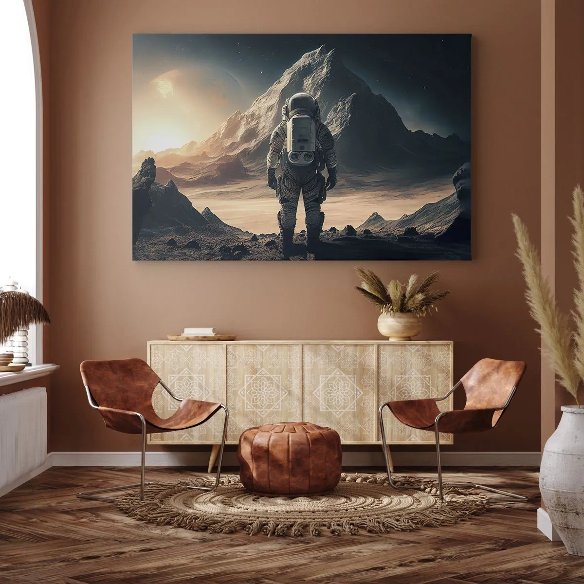 Canvastavla - Bild på duk - En ny utmaning - 70x50 cm