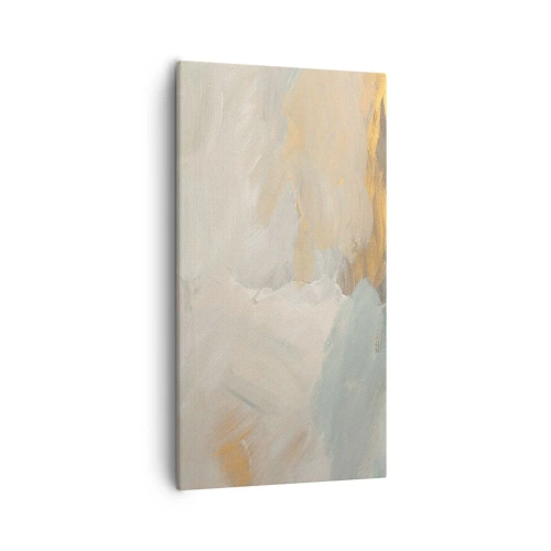 Canvastavla - Bild på duk - Abstraktion - ett land av mildhet - 55x100 cm