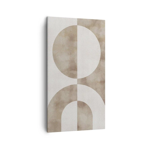 Canvastavla - Bild på duk - Likheter och skillnader - 45x80 cm