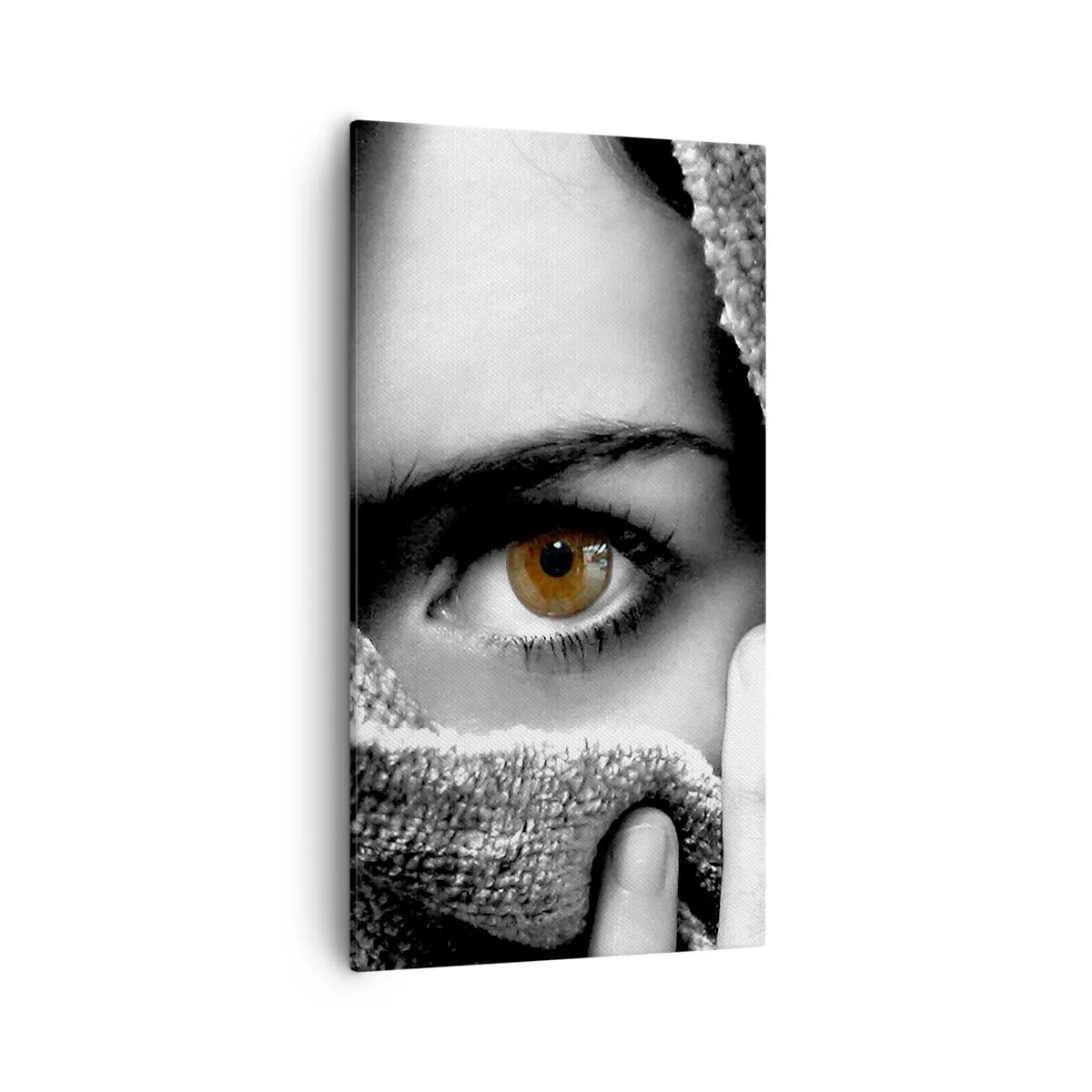 Canvastavla - Bild på duk - Lär känna hemligheten - 55x100 cm