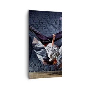 Canvastavla - Bild på duk - Gatans stjärna - 65x120 cm