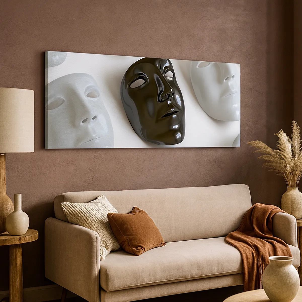 Canvastavla - Bild på duk - Hur kan man urskilja sig? - 30x30 cm