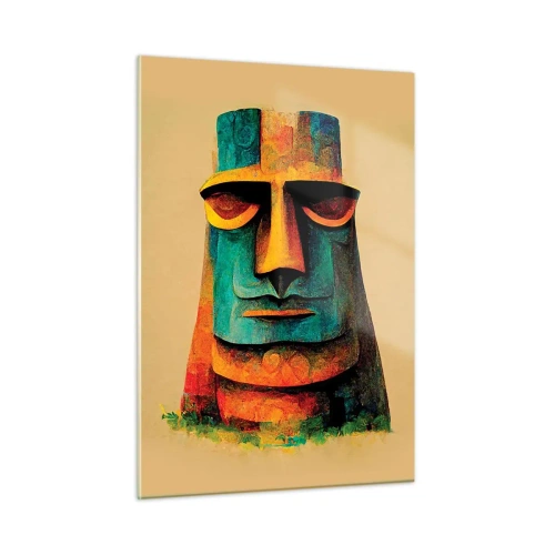 Glastavla - Bild på glas - Statylik, men ändå sympatisk - 50x70 cm