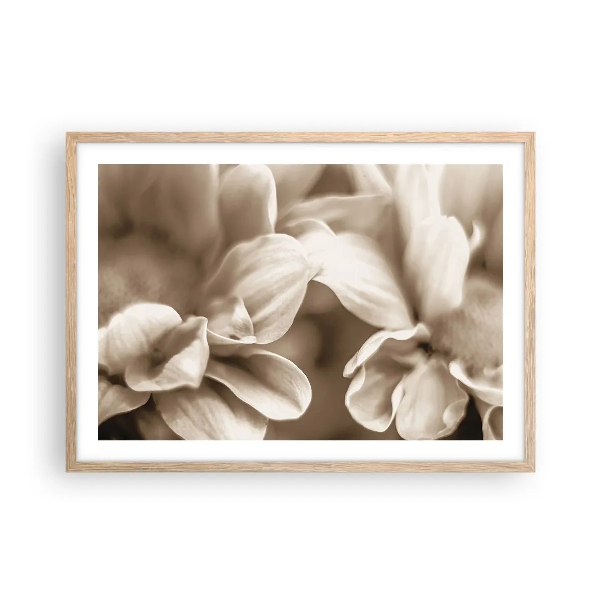 Affisch i ram av ljusek - Milda som ett leende - 70x50 cm