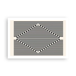 Affisch - Geometrisk illusion - 91x61 cm