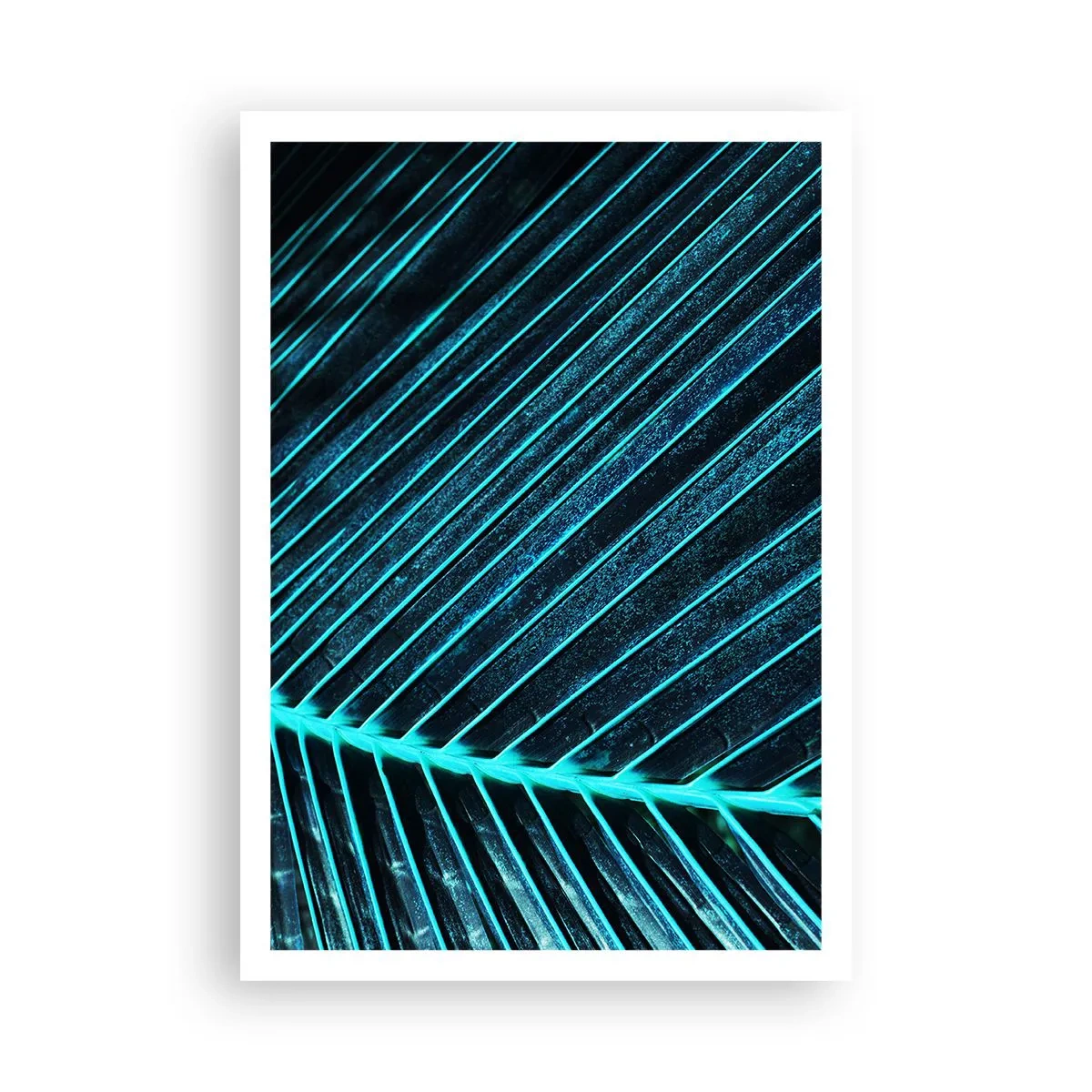 Affisch - Grön textur - 70x100 cm
