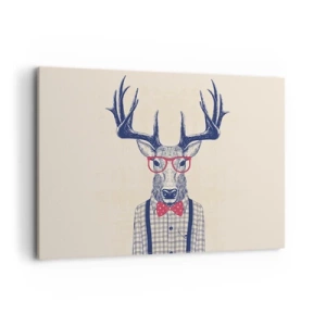 Canvastavla - Bild på duk - Rolig extravagans - 120x80 cm