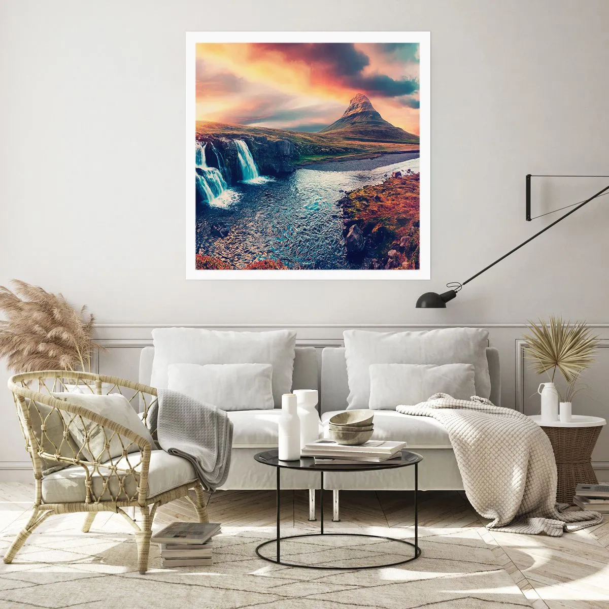 Affisch - I naturens majestät - 60x60 cm