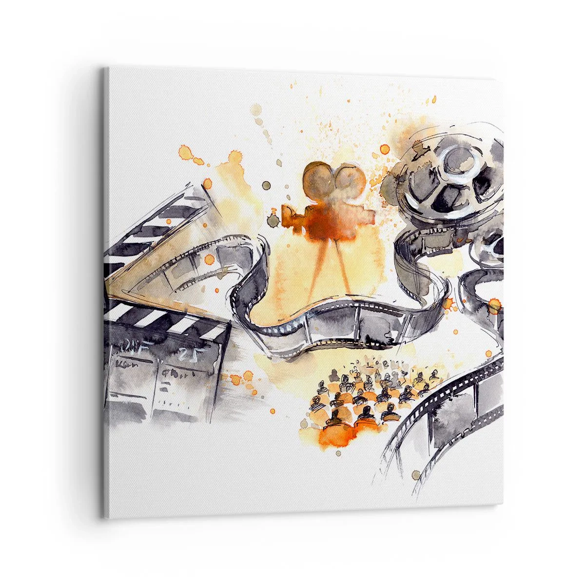 Canvastavla - Bild på duk - I drömmarnas land - 60x60 cm