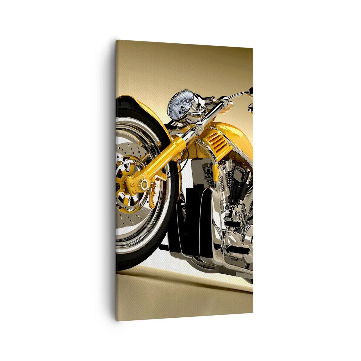 Canvastavla - Bild på duk - En dröm om styrka och skönhet - 55x100 cm