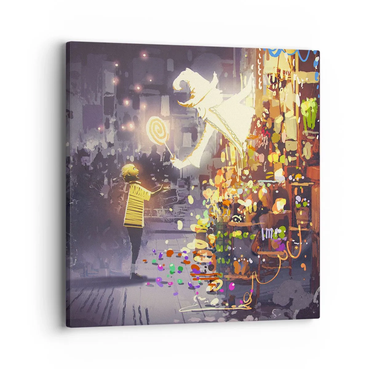 Canvastavla - Bild på duk - Trolldom existerar - 40x40 cm