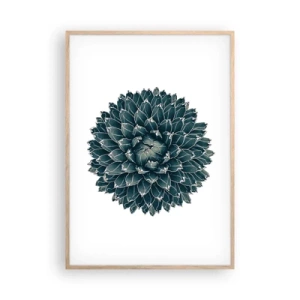 Affisch i ram av ljusek - Öknens stjärna - 70x100 cm