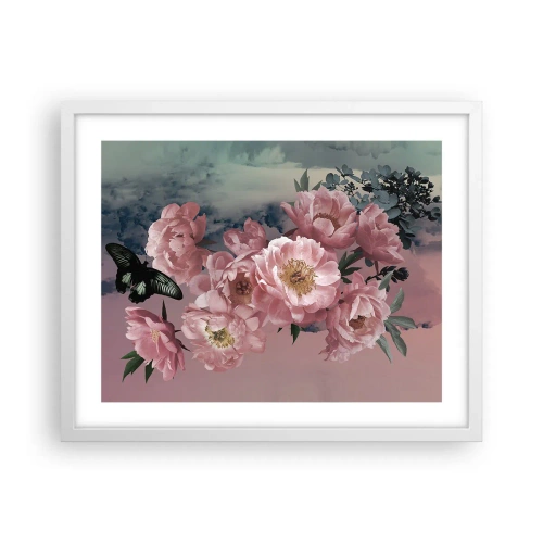 Affisch i vit ram - Romantikens höjdpunkt - 50x40 cm