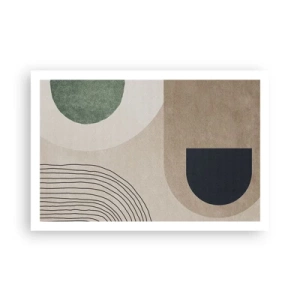 Affisch - Ovalens mjukhet - 91x61 cm