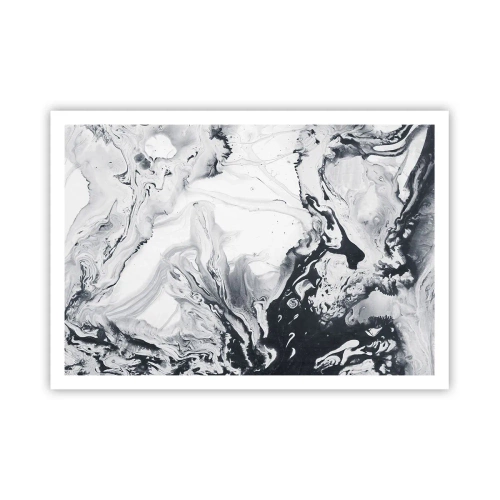 Affisch - Jordens inre - 100x70 cm