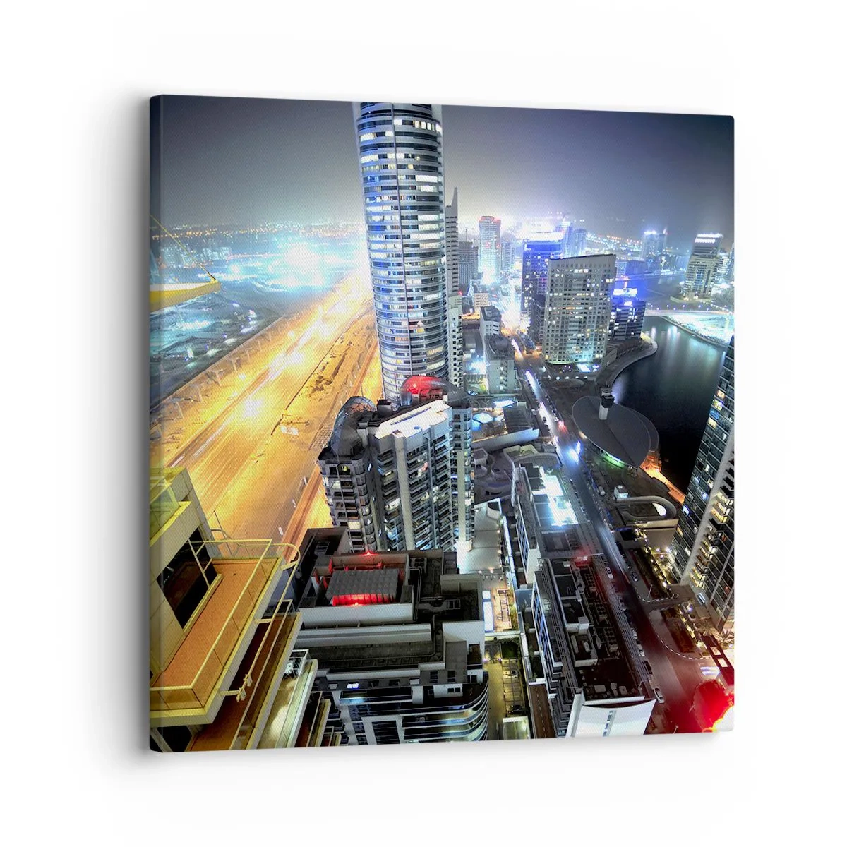 Canvastavla - Bild på duk - Underverk på öknen - 30x30 cm