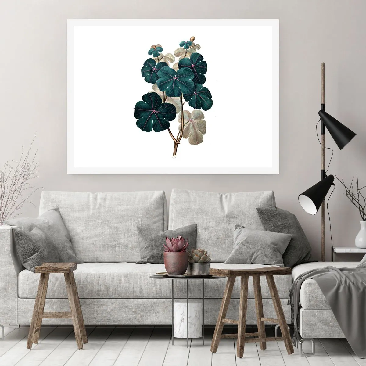 Affisch - Från ett gammalt herbarium - 40x30 cm