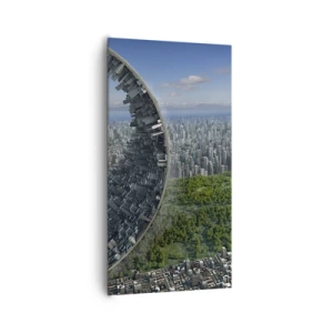 Canvastavla - Bild på duk - Naturen är evig - 65x120 cm