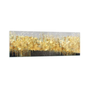 Glastavla - Bild på glas - Inåt och uppåt - 160x50 cm