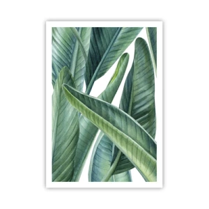 Affisch - Grönskan i sig själv - 70x100 cm