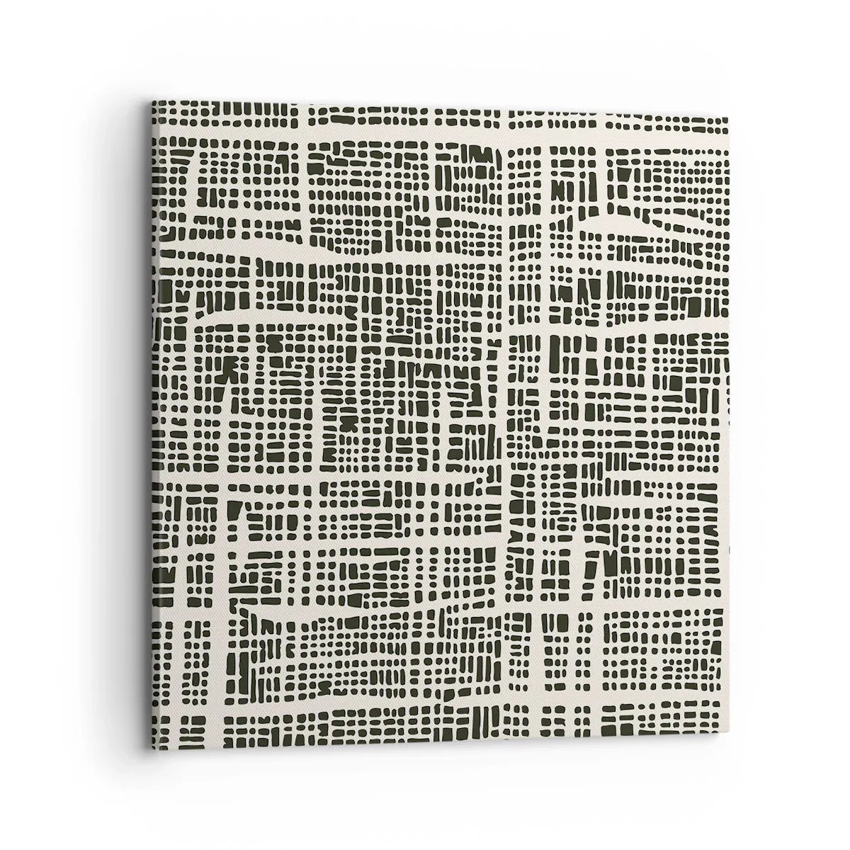 Canvastavla - Bild på duk - Vävd komposition - 70x70 cm