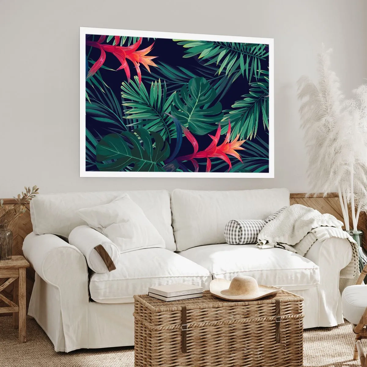Affisch - Brinna i grönskan - 100x70 cm