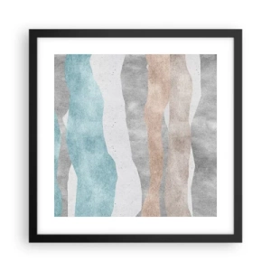 Affisch i svart ram - Närhetsstudie - 40x40 cm