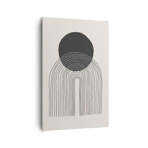 Canvastavla - Bild på duk - Darr och säkerhet - 80x120 cm